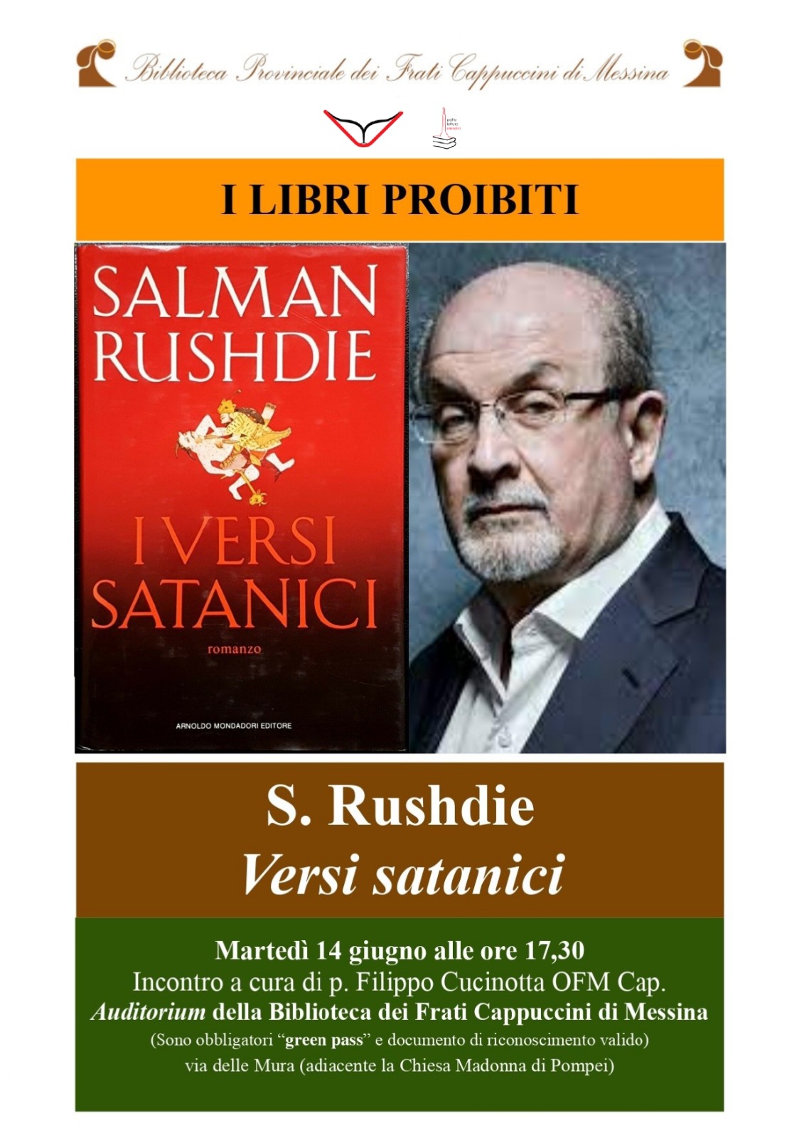 Nono incontro S. Rushdie Versi satanici